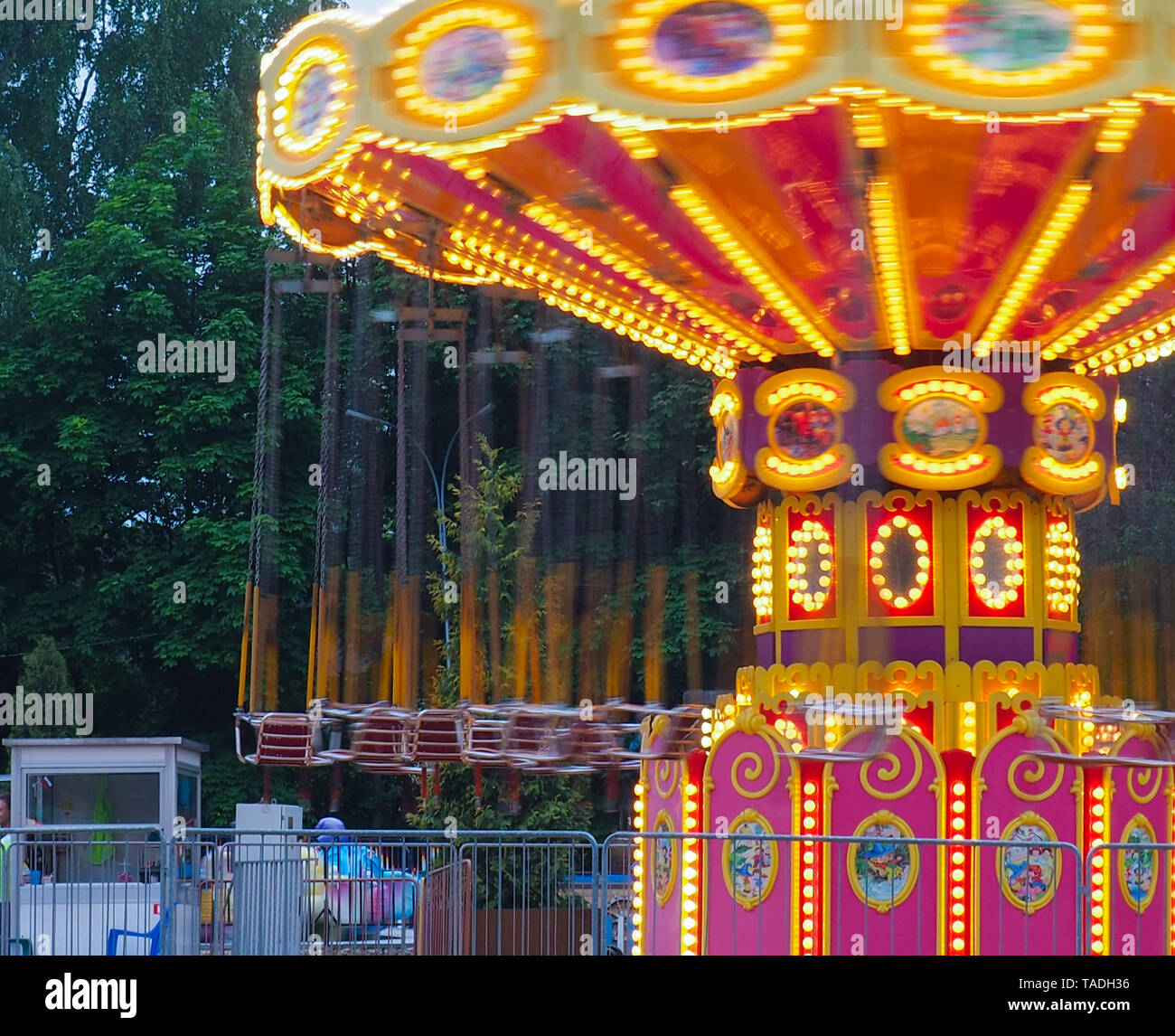 Merrygoround fairground ride hi-res stock photography and images - Alamy