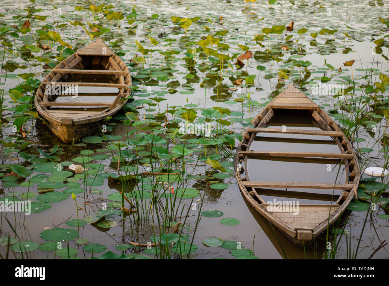 Two wooden boats hi-res stock photography and images - Alamy