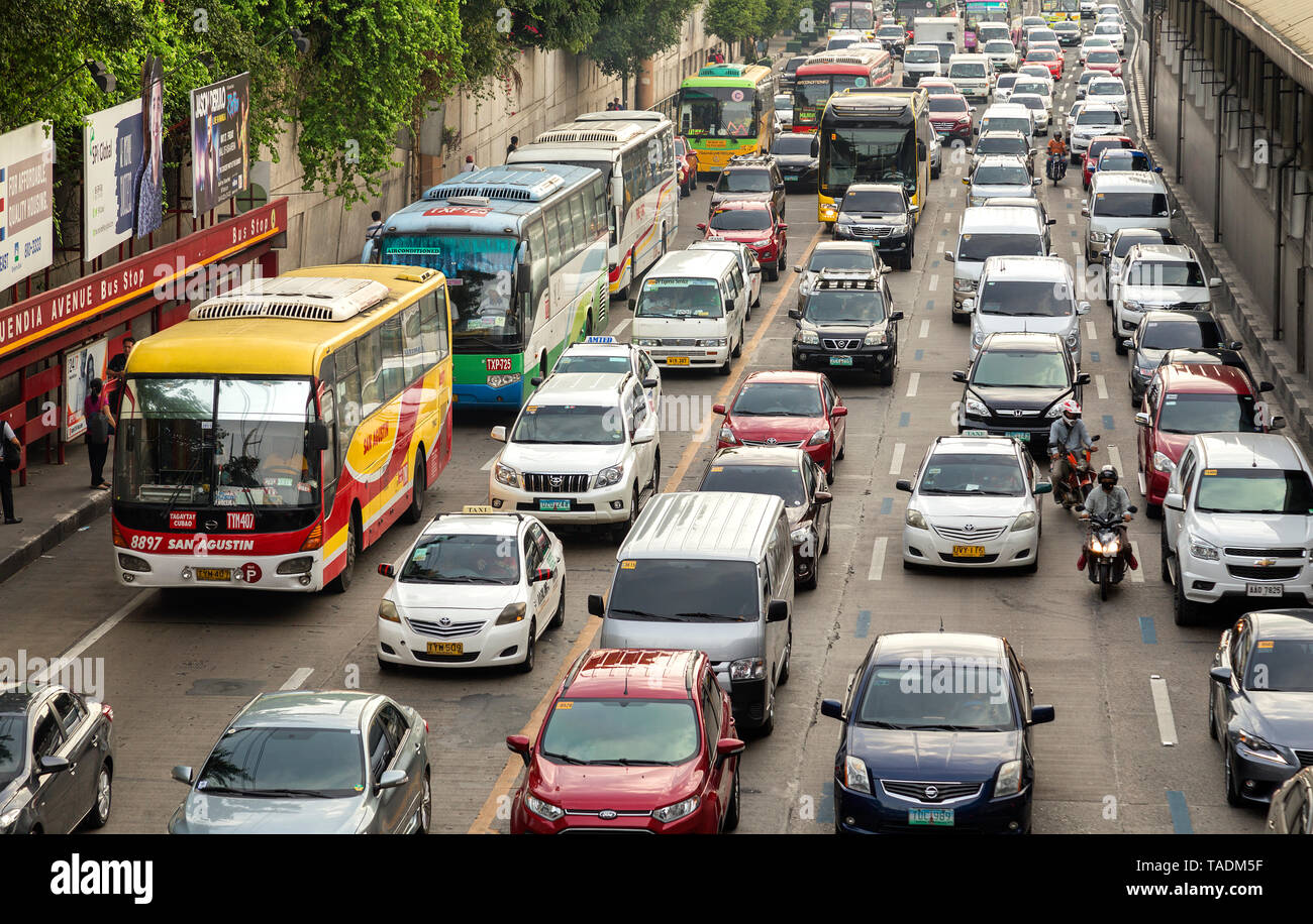 Manila traffic problem hi res stock photography and images Alamy