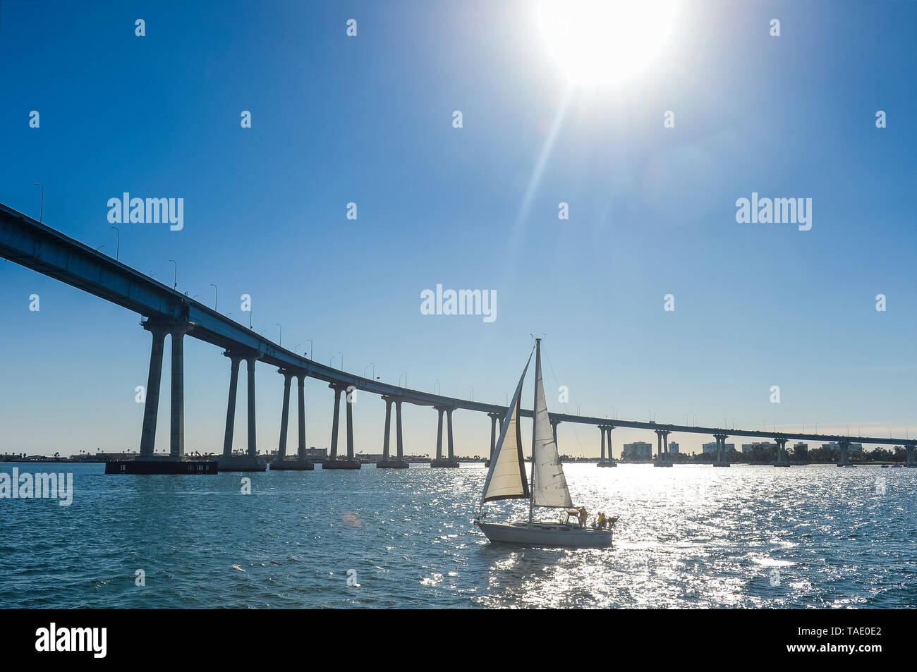 Coronado bridge sky hi-res stock photography and images - Alamy