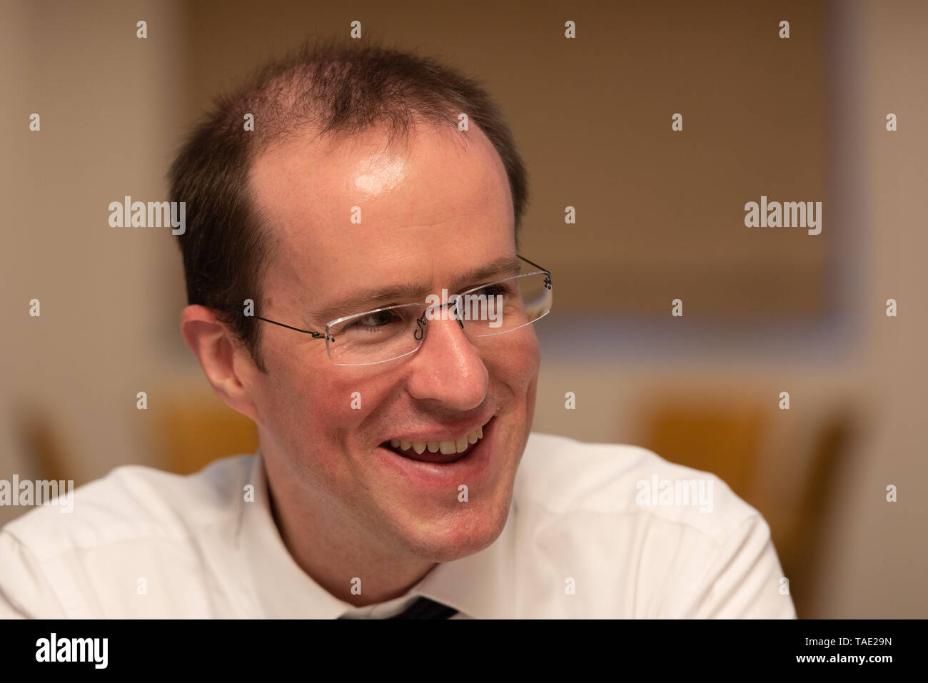 Matthew Elliott is a British political strategist and lobbyist involved - with . Dominic Cummings - in the Brexit campaign. Stock Photo