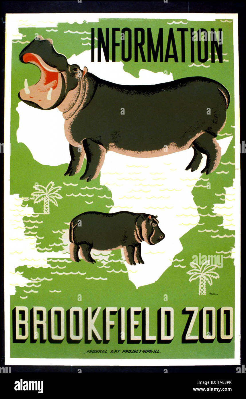 Old Zoo Poster High Resolution Stock Photography and Images - Alamy