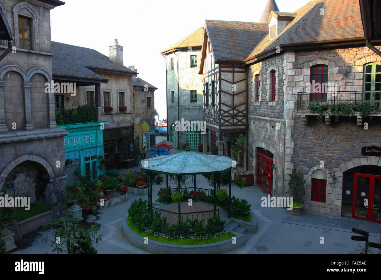 the France village style is beautiful and passion architecture Stock ...