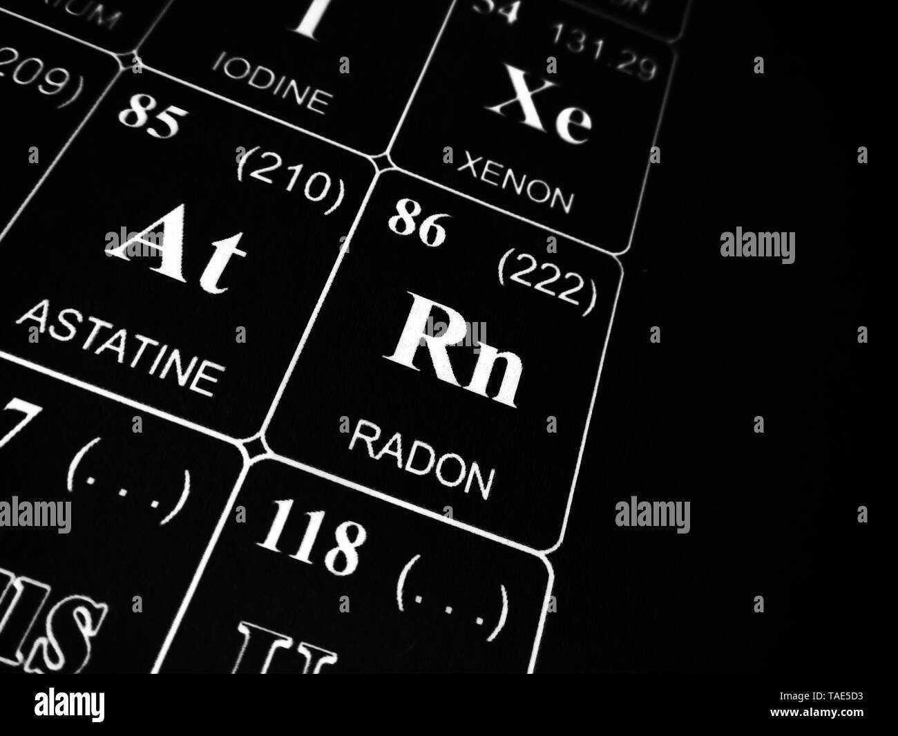 Radon Stock Photos Radon Stock Images Alamy