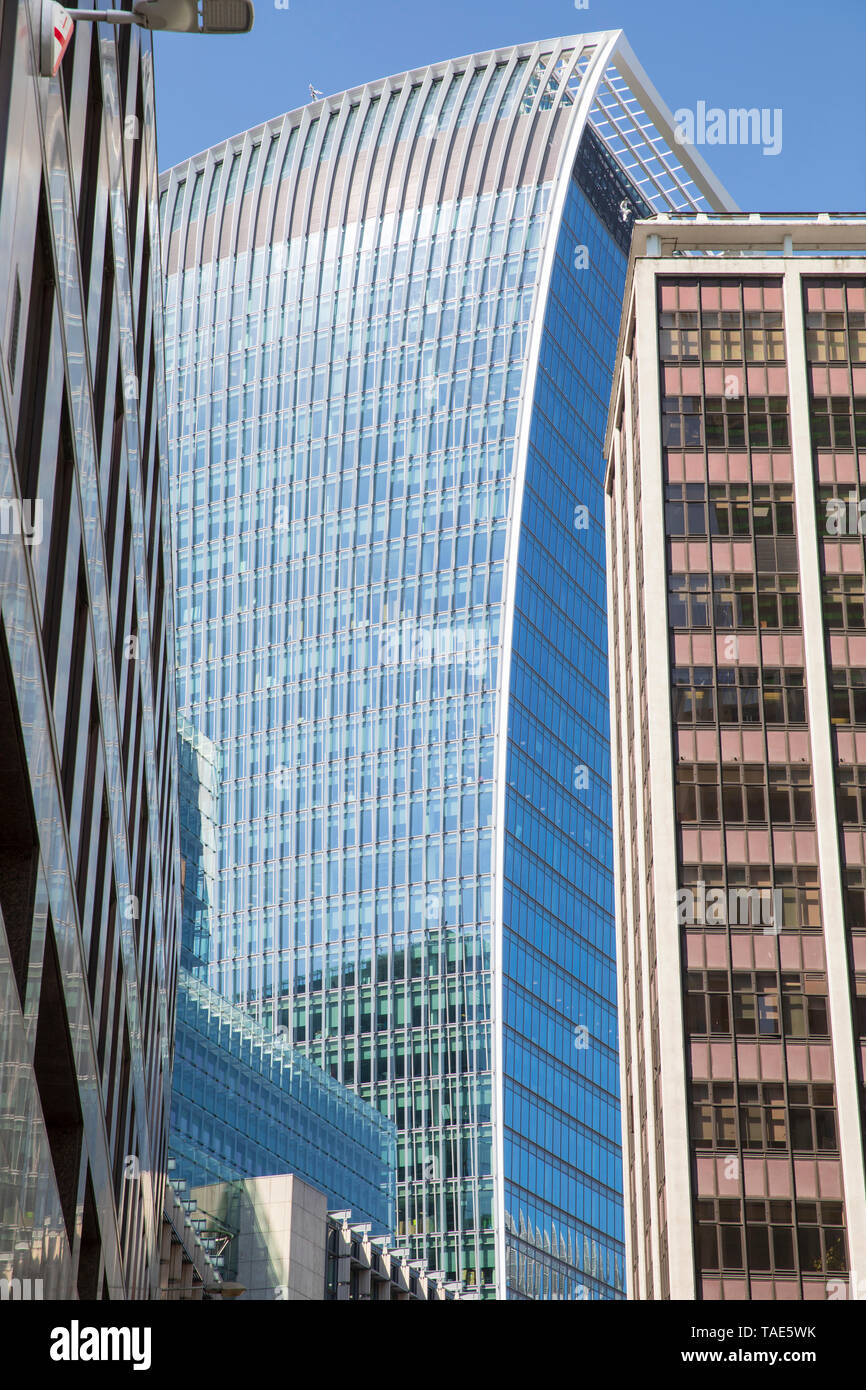 20 Fenchurch Street, a commercial skyscraper in London, England Stock