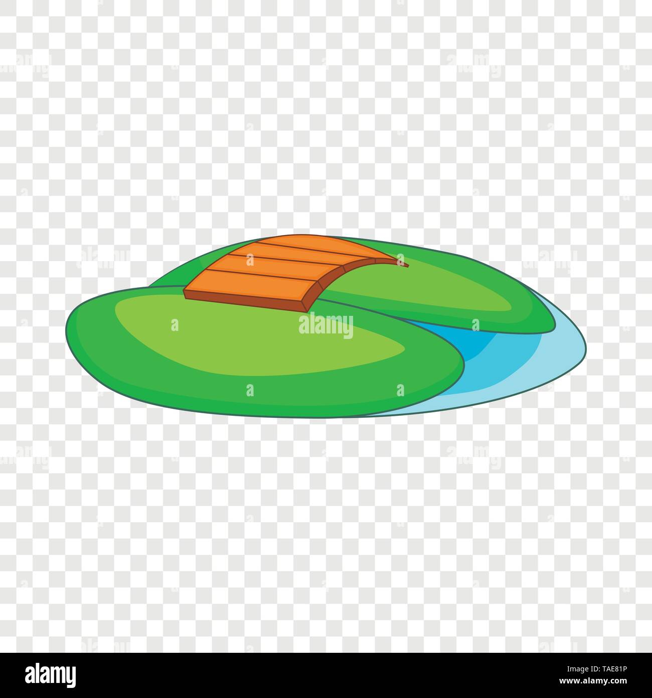 Bridge icon, cartoon style Stock Vector Image & Art - Alamy