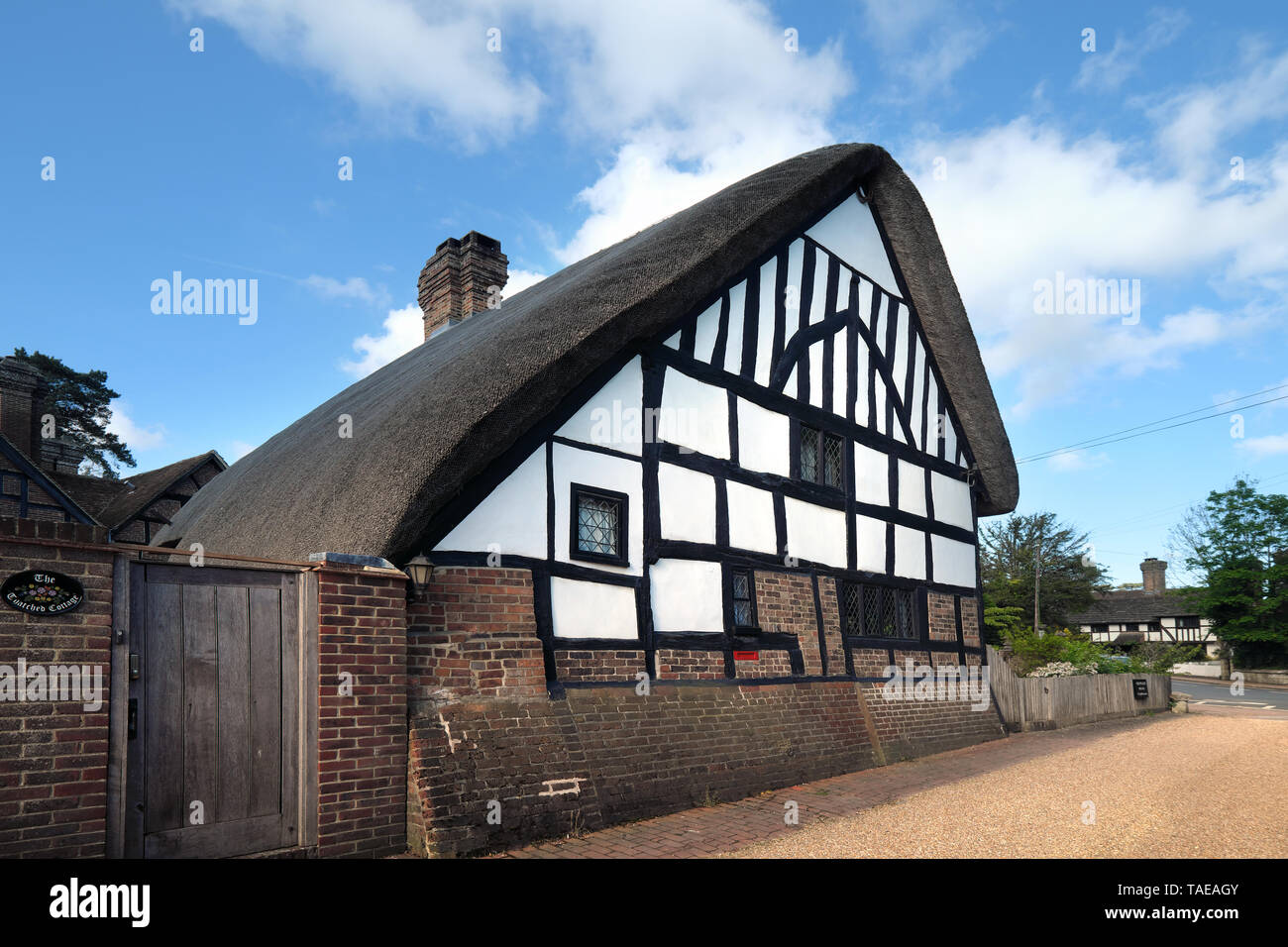 old houses in the village of lindfield in west sussex Stock Photo Alamy