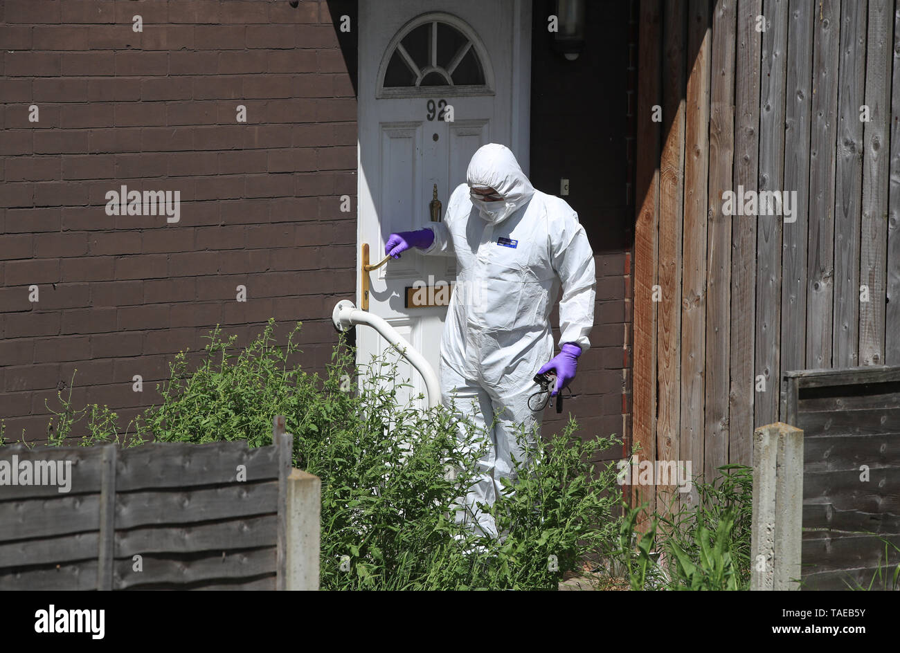 At a property on gregg house road in shiregreen hires stock photography and images Alamy