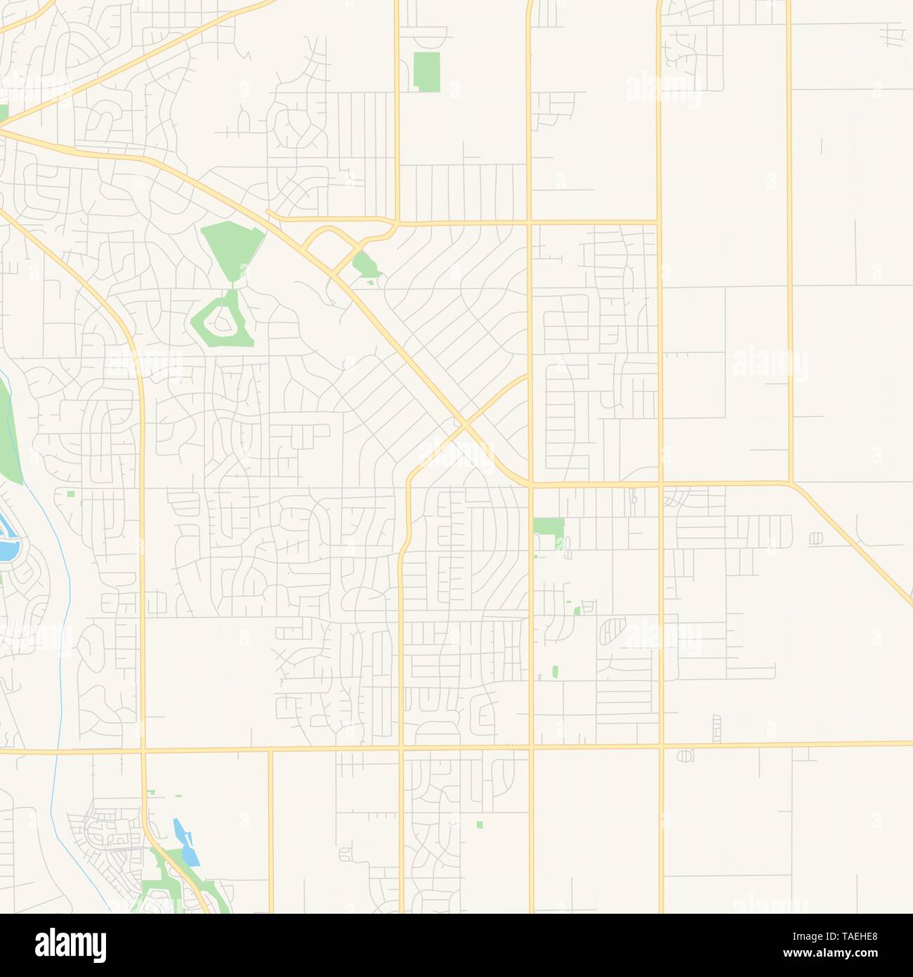 Empty vector map of Apple Valley - Empty Vector Map Of Apple Valley California Usa Printable Road Map Created In Classic Web Colors For Infographic Backgrounds TAEHE8