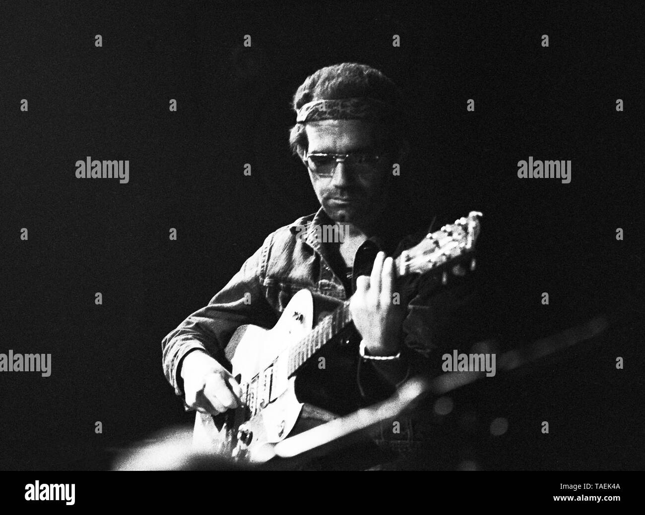 Amsterdam, HOLLAND: JJ Cale performs live at the Carre Theatre, Amsterdam in 1974 (Photo by Gijsbert Hanekroot) *** Local Caption *** J.J. Cale Stock Photo