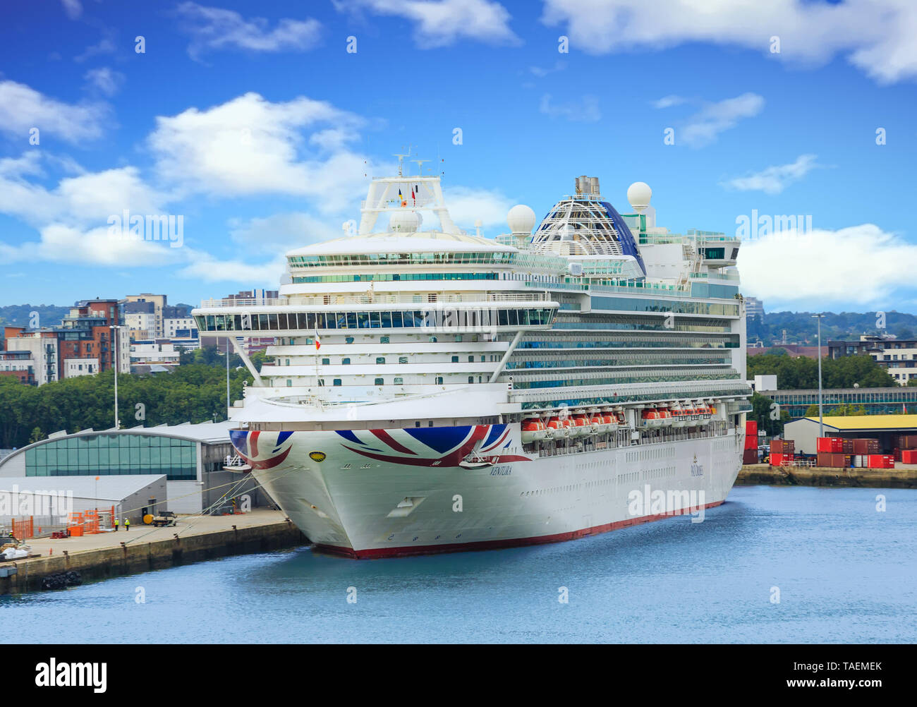 SOUTHAMPTON, ENGLAND September 18, 2016 P O Cruises is a British