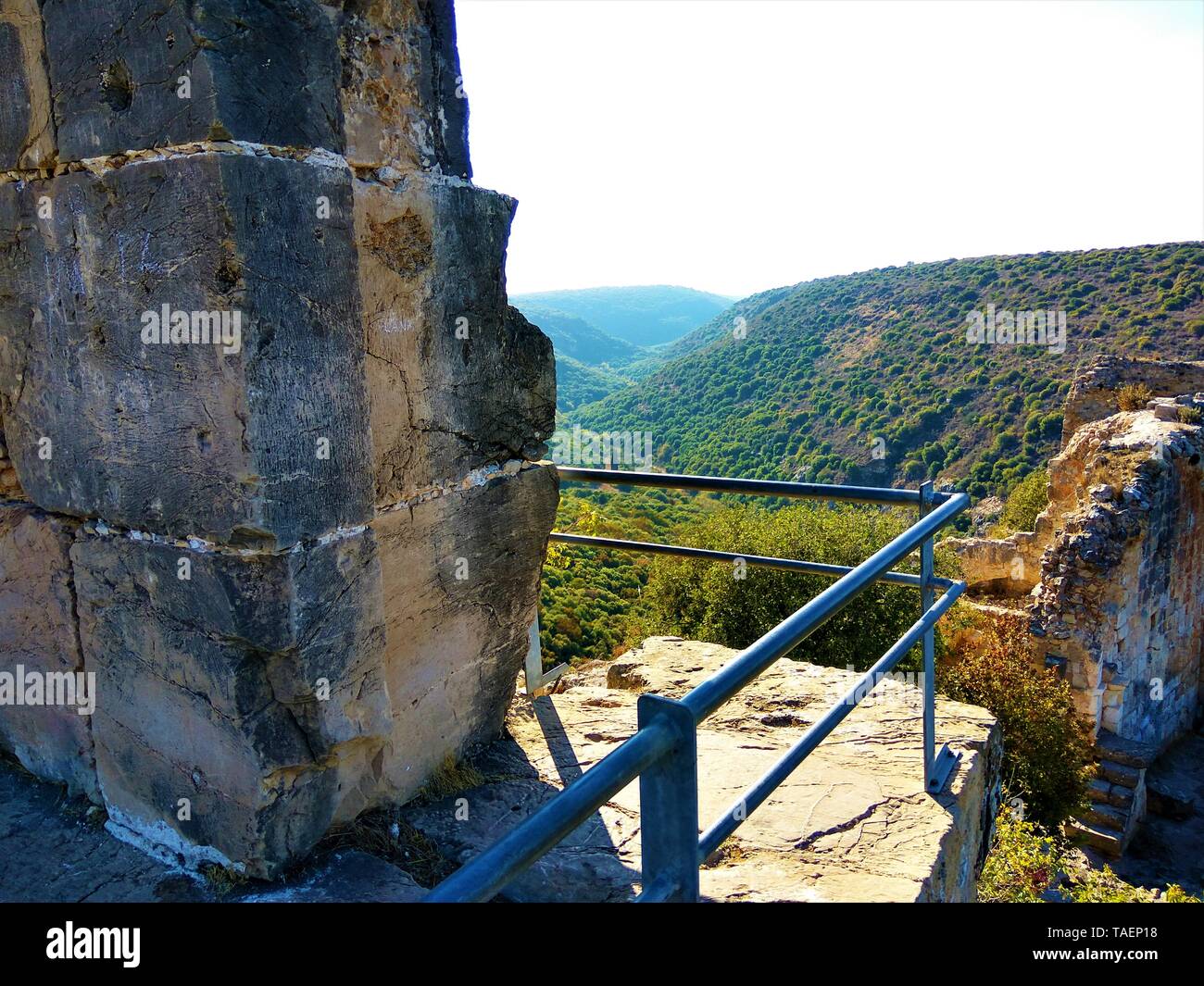 Montfort Castle in northern Israel Stock Photo Alamy