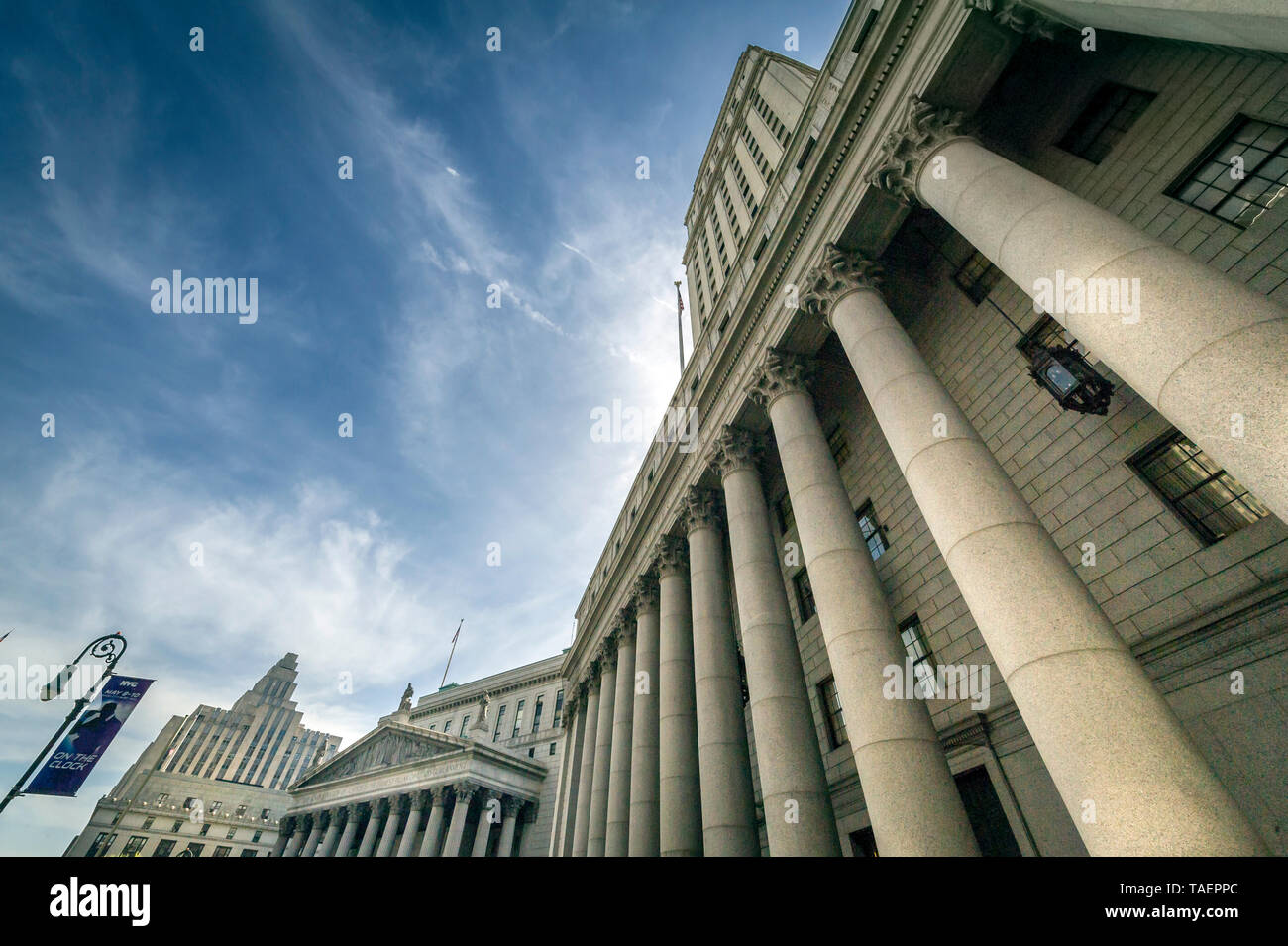 United States Court House on Manhattan, New York City Stock Photo