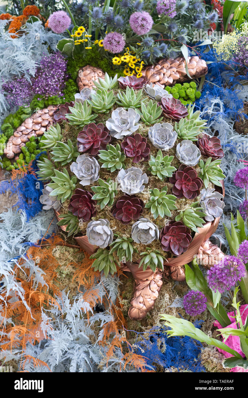 Chelsea in Bloom 2019 Stock Photo