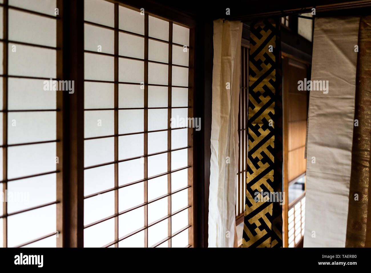 Japanese Screen Door Stock Photos Japanese Screen Door Stock