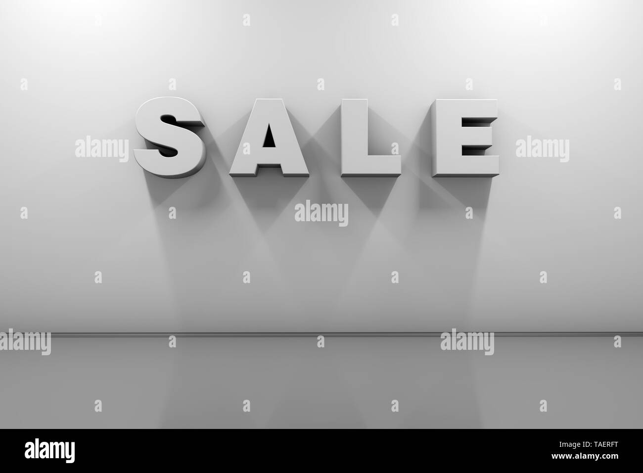 white wall letters
