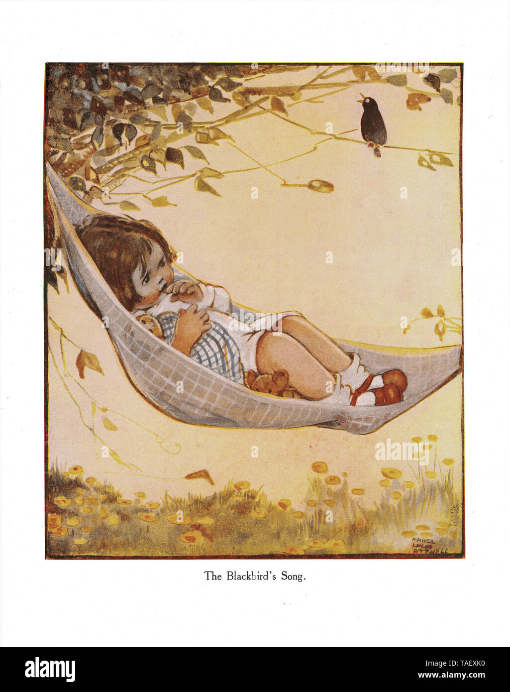 The Lucie Attwell Annual 1922. Illustration from the rhyme 'The