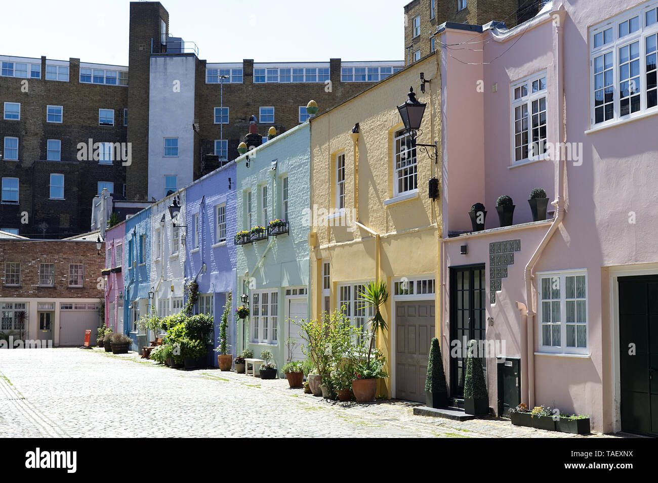 Conduit mews, Bayswater, London, England Stock Photo Alamy