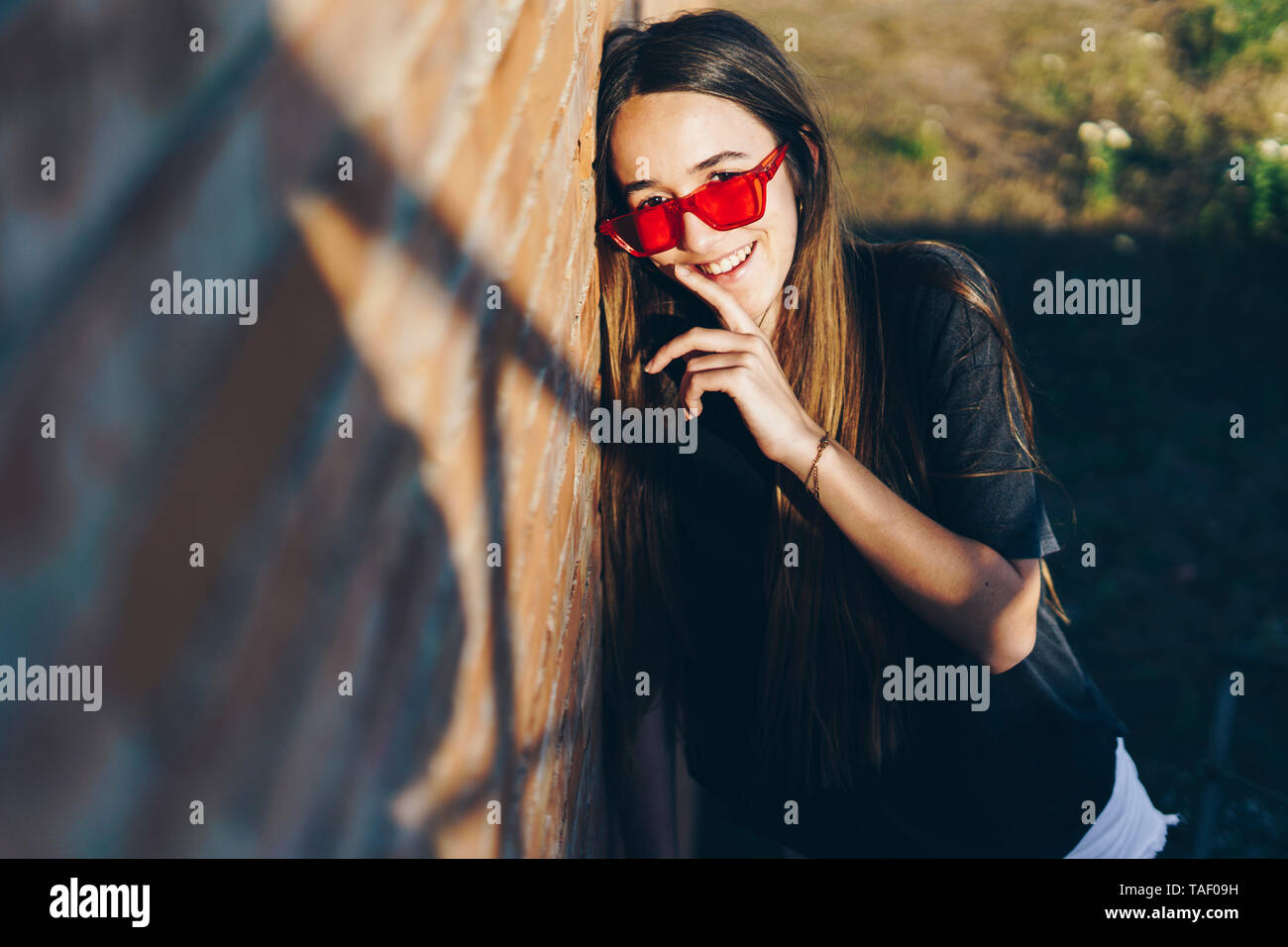 Spain happy teenager hi-res stock photography and images - Alamy
