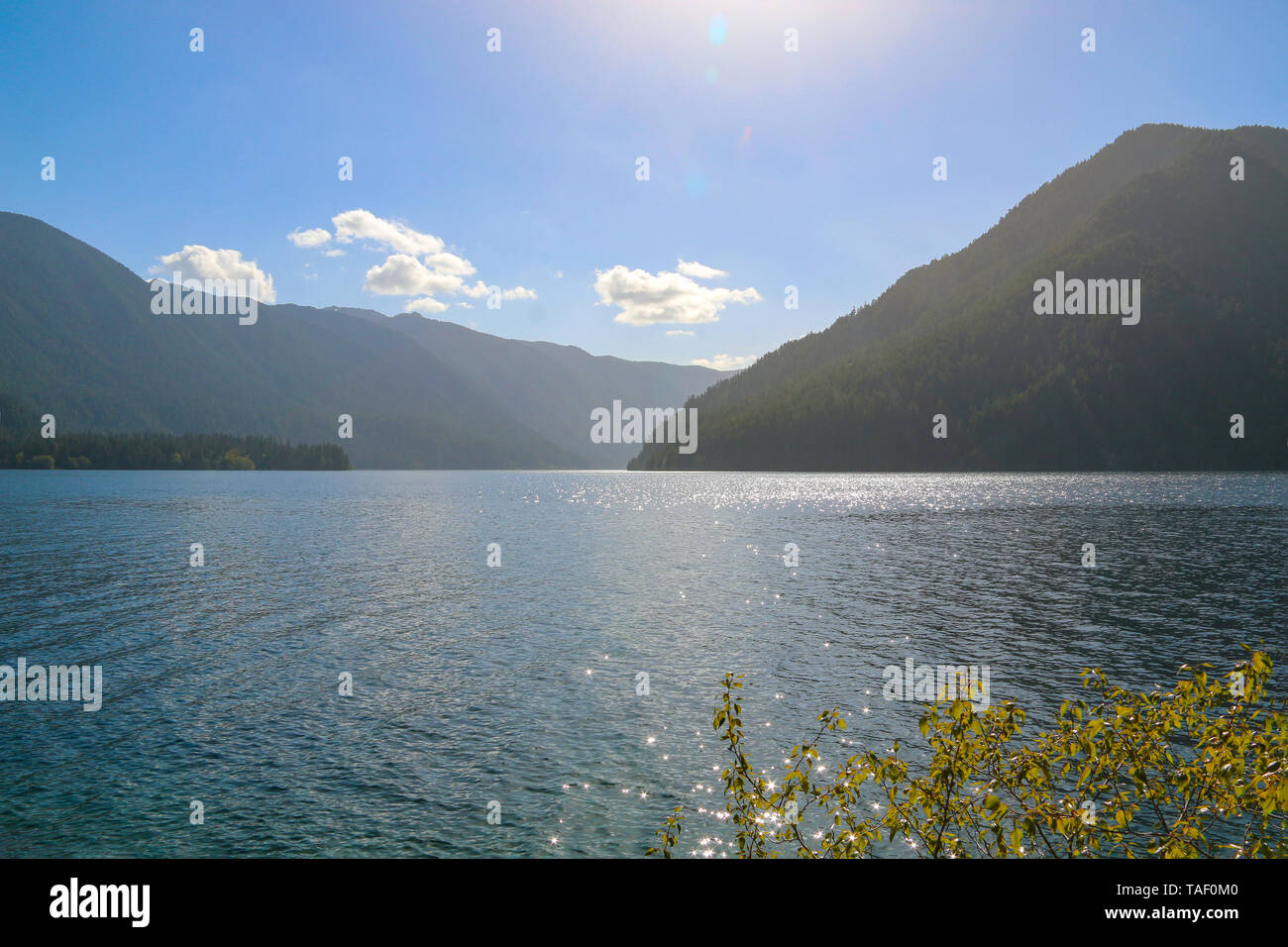 Lake Crescent, Olympic National Park, Washington Stock Photo