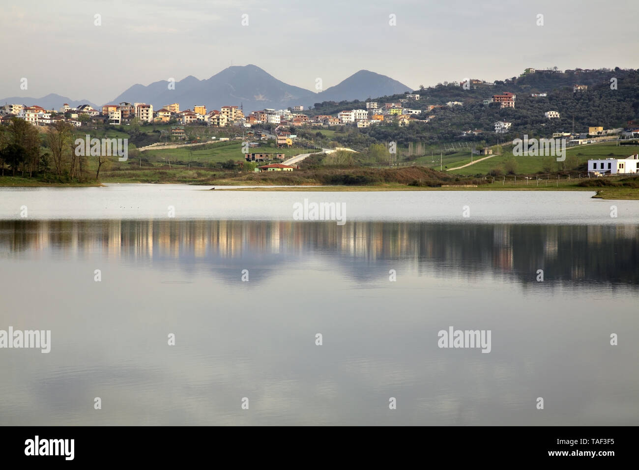 Artificial Lake in Tirana. Albania Stock Photo Alamy