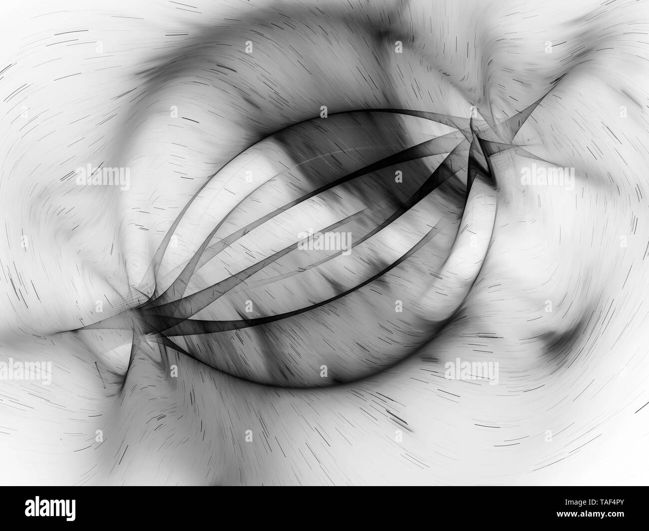 Dark energy strings in space, computer generated abstract intensity map ...