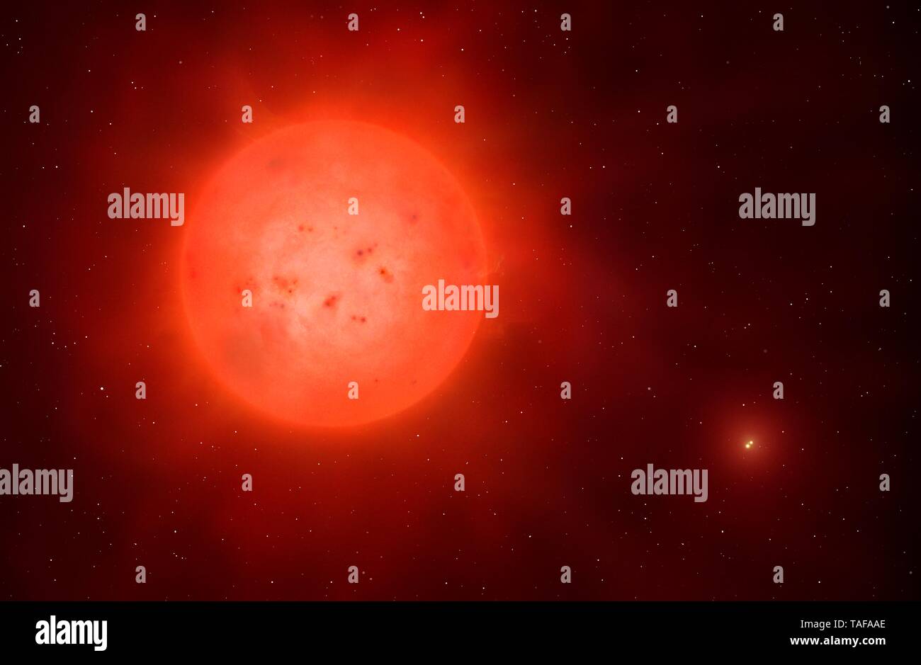 Proxima and Alpha Centauri Stock Photo - Alamy