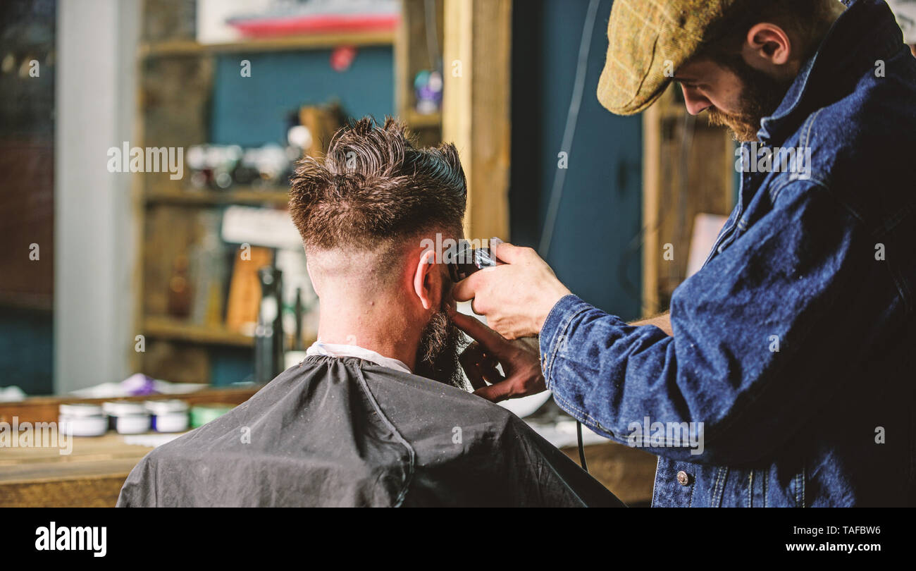 Getting Hair Cut Short Stock Photos Getting Hair Cut Short Stock