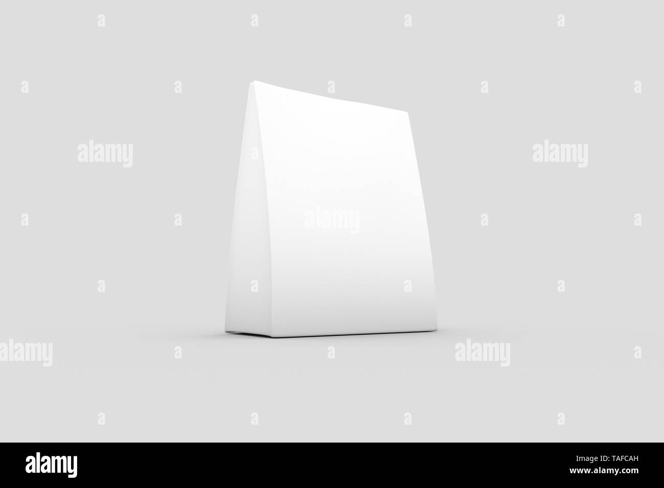 Blank shopping bag mock up template, isolated on white background Stock ...