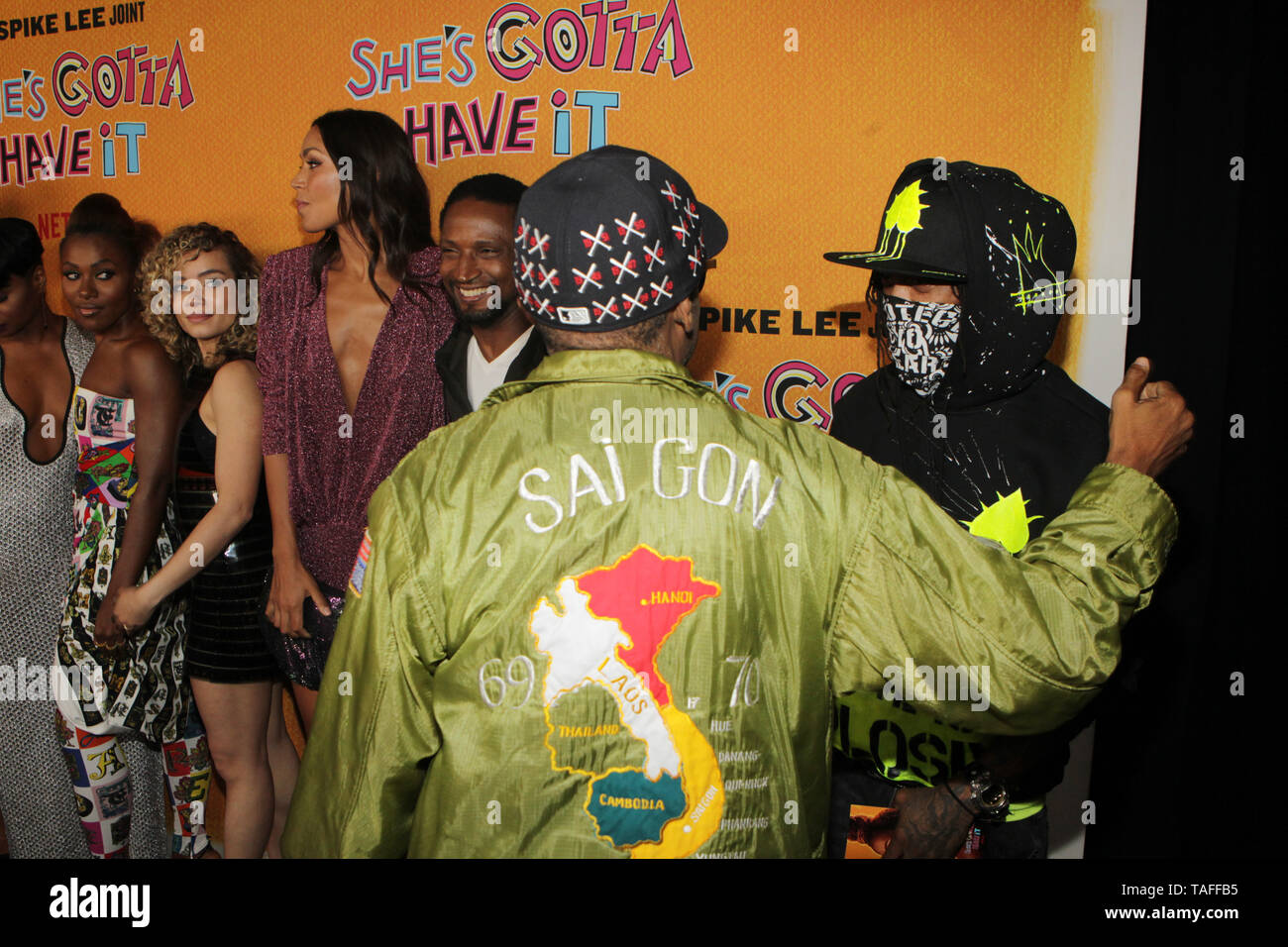 23 MAY-BROOKLYN, NEW YORK- (L-R) Executive Producer Tonya Lewis Lee