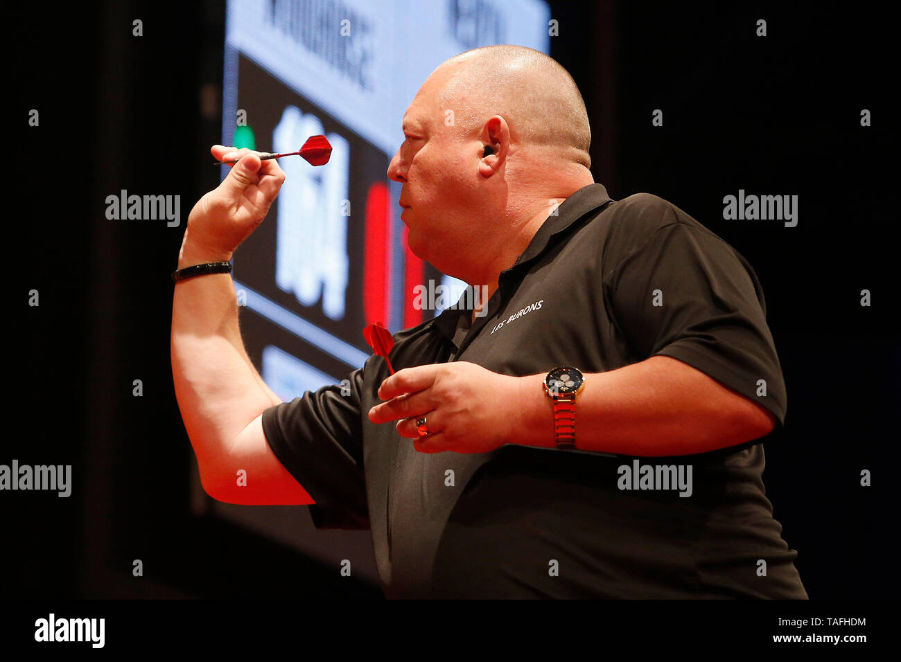 ZWOLLE , 24Ð052019 , IJsselhalen, PDC Dutch Darts Masters, Mervyn King Stock Photo Alamy