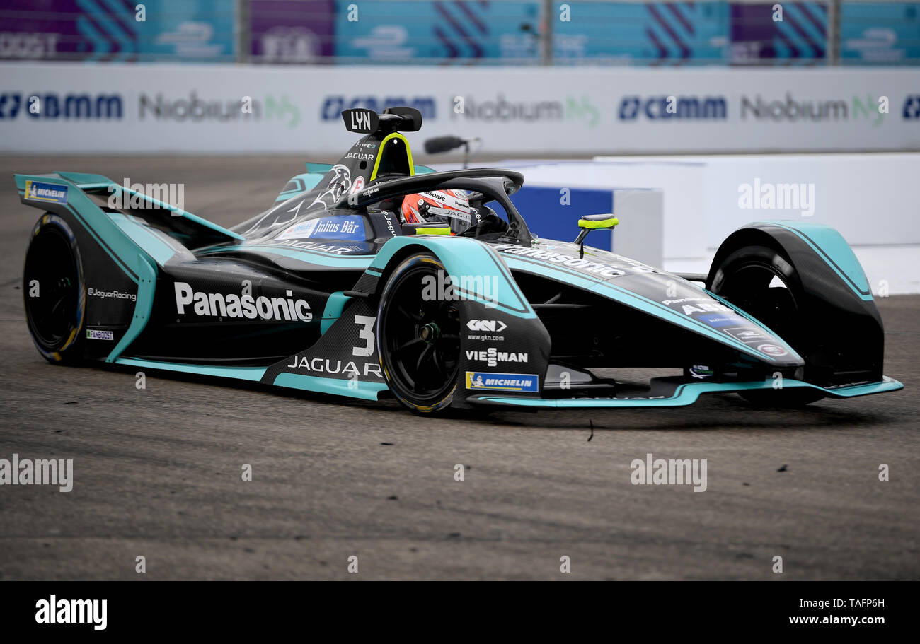 Berlin, Germany. 25th May, 2019. Motorsport: Formula E championship ...