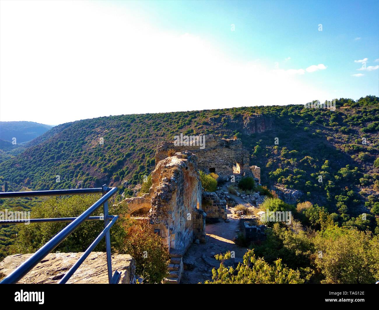 Montfort Castle in northern Israel Stock Photo - Alamy