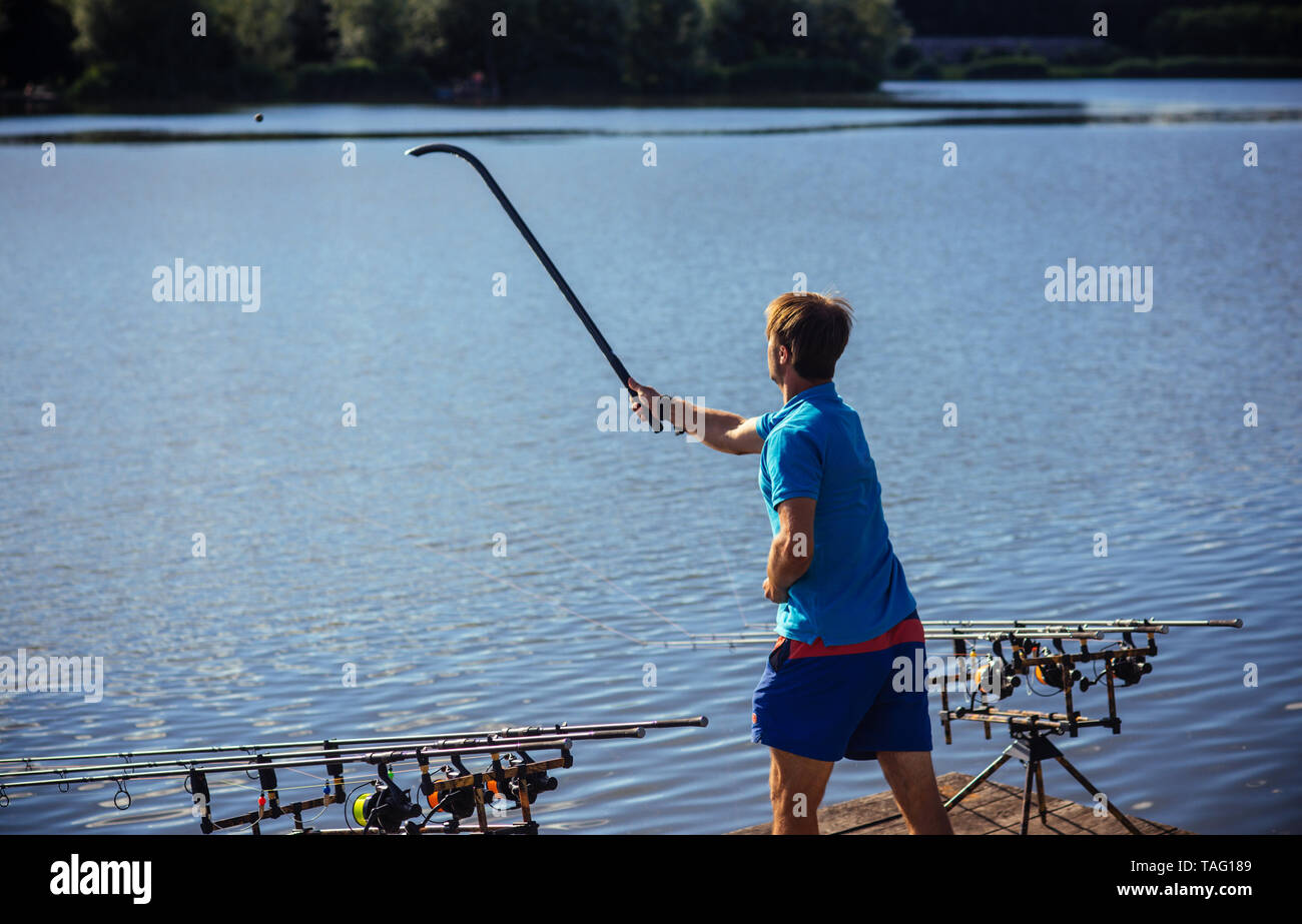 Pier fishing rods hi-res stock photography and images - Page 13 - Alamy