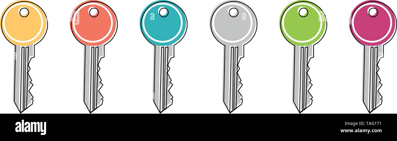 Vector key Stock Vector Images - Alamy