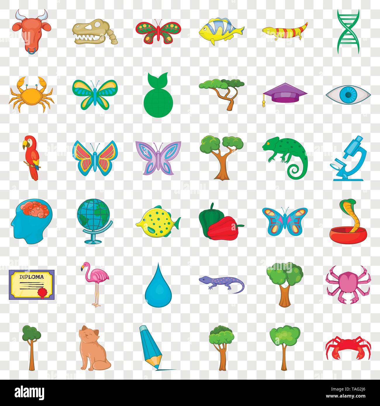 Skull animal on tree Stock Vector Images - Alamy