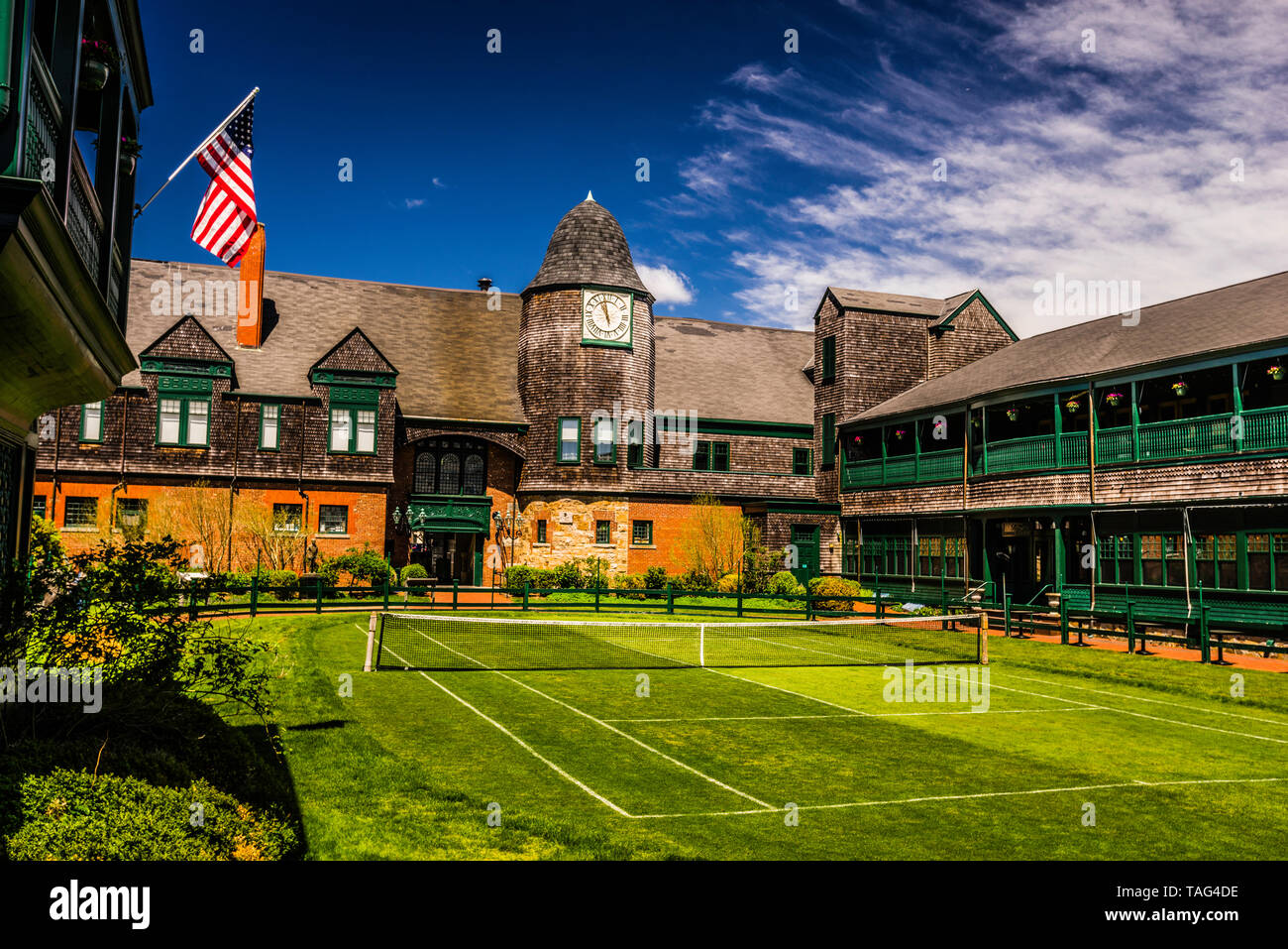 International Tennis Hall of Fame Newport Casino Newport, Rhode Island ...