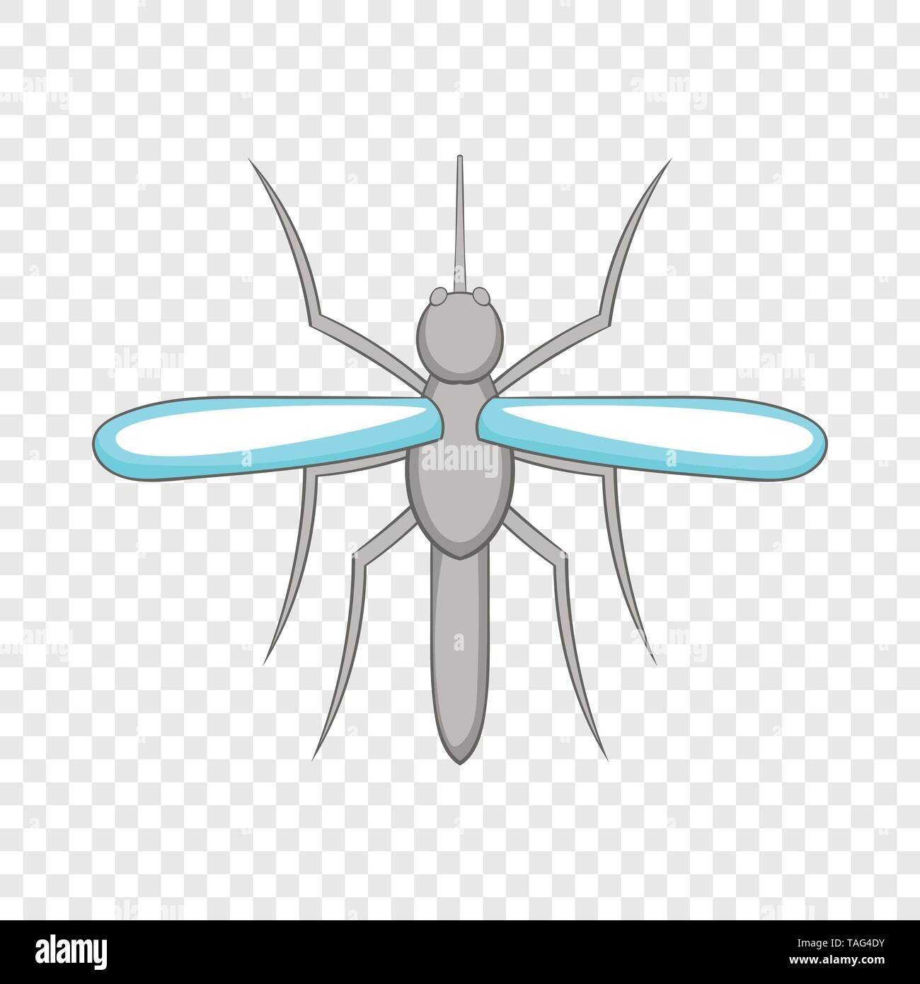 Mosquito icon, cartoon style Stock Vector Image & Art - Alamy