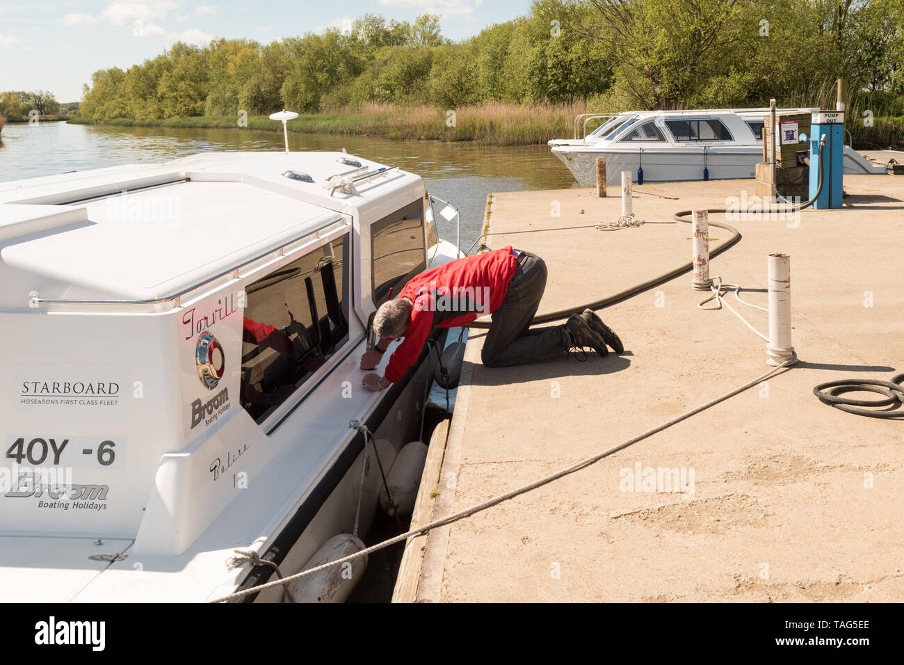 Pump boat hires stock photography and images Alamy