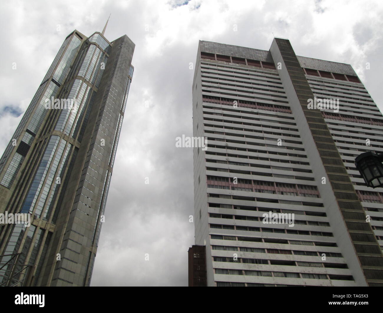 Caracas, Distrito Capital, Venezuela; 24/07/2017 : Central Park Buildings in Caracas Venezuela. Stock Photo