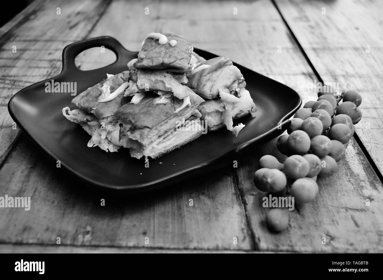Junk food Black and White Stock Photos & Images - Alamy