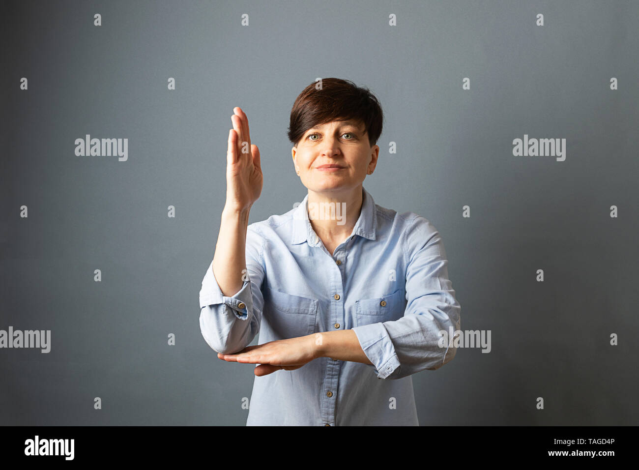 Short Hair Cut Stock Photos Short Hair Cut Stock Images Alamy