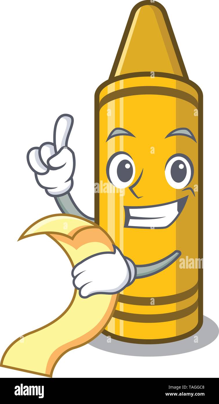 wallpapers Yellow Crayon Cartoon Clipart https www alamy com with menu yellow crayon in the cartoon wallet image247455832 html