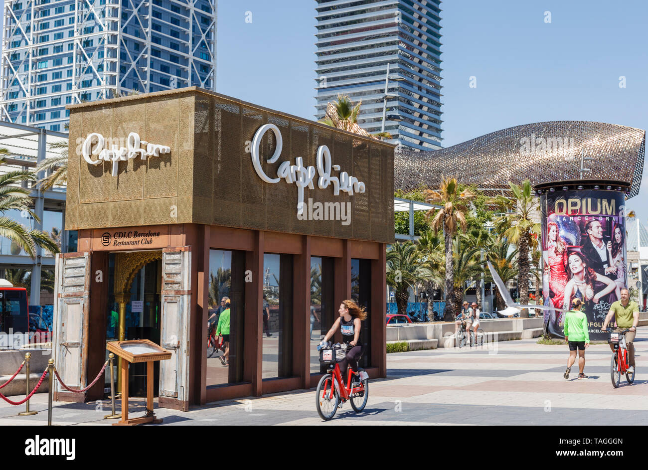 Carpe Diem Lounge Club, Barcelona, Spain Stock Photo - Alamy