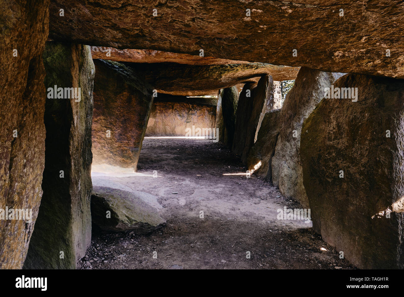 World's largest Covered Passage Burial site Stock Photo