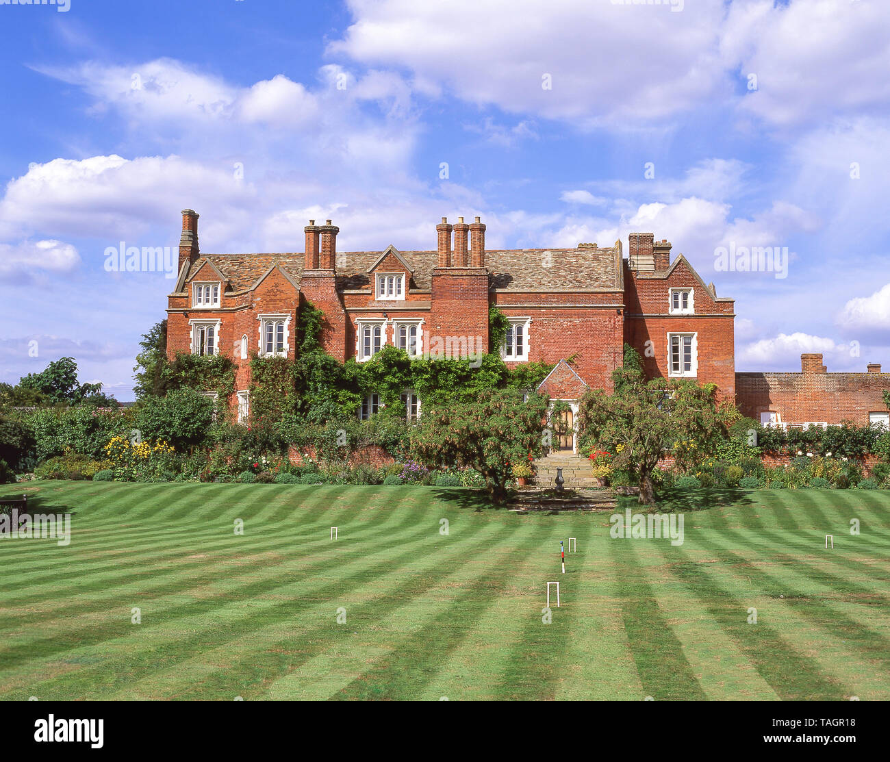Childerley Estate (wedding venue), Mill Yard, Dry Drayton, Cambridgeshire, England, United Kingdom Stock Photo