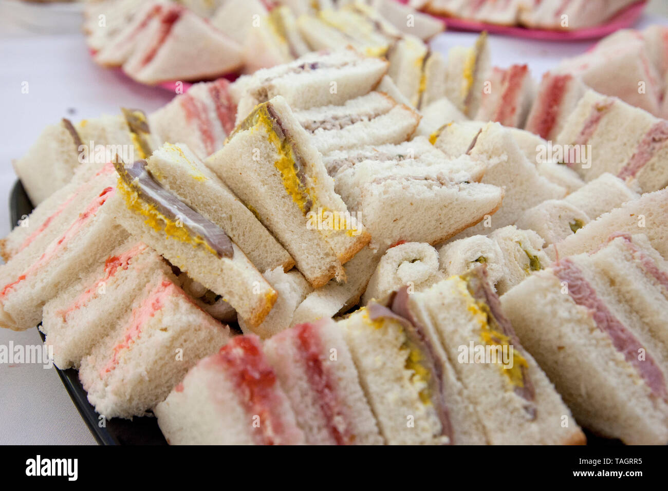 Party buffet sandwiches hi-res stock photography and images - Alamy