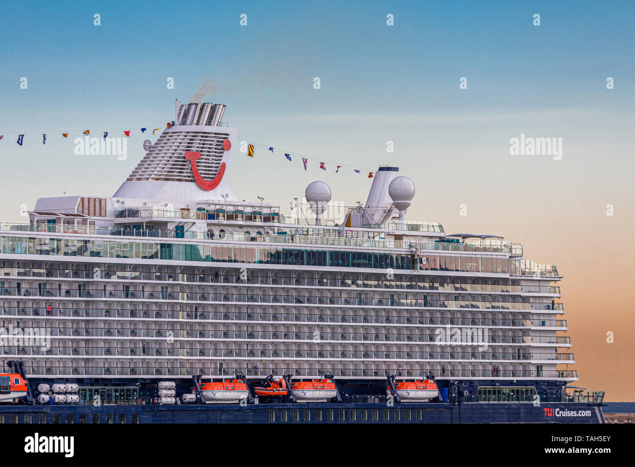 Tui Cruise Vessel Mein Schiff Stock Photos Tui Cruise
