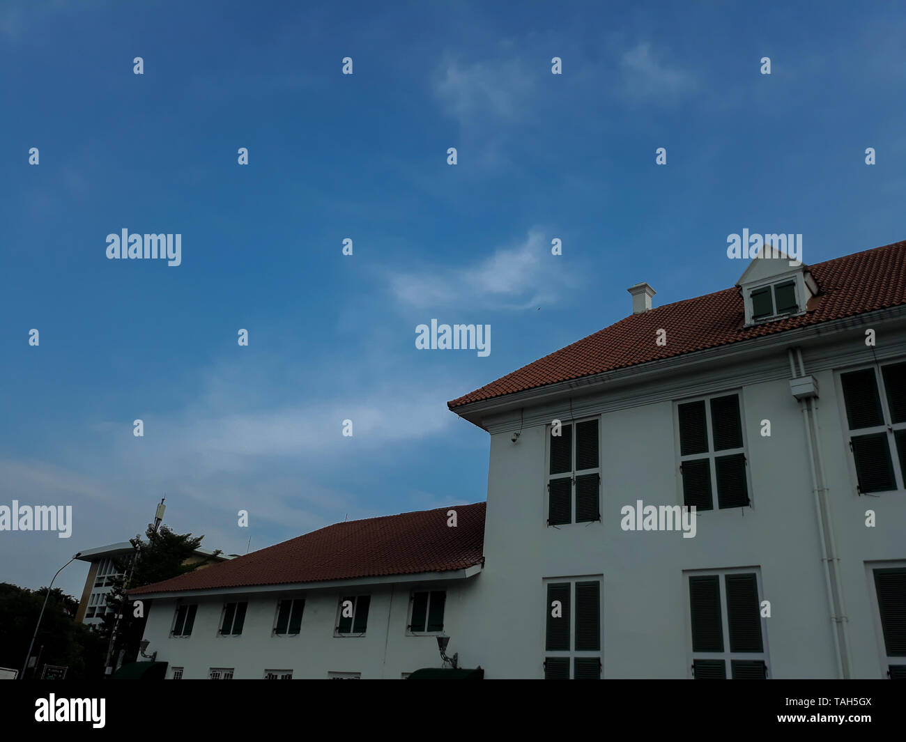 Batavia museum in Jakarta (Old Town). JAKARTA, INDONESIA (05/2019 Stock