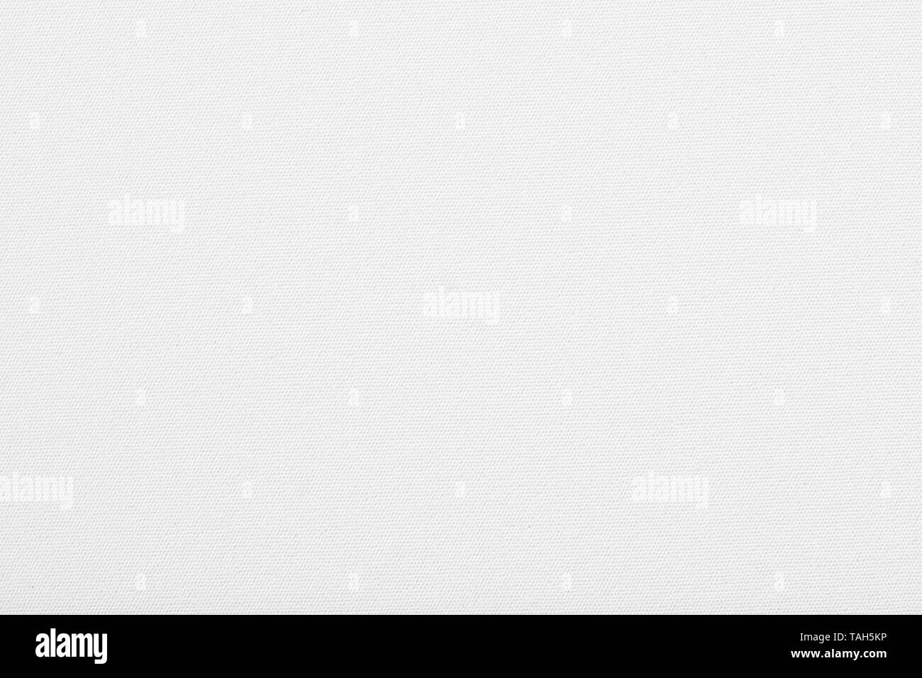 White canvas fabric texture background from canvas panel fabric board for draw or paint picture use us design backdrop or overlay design Stock Photo
